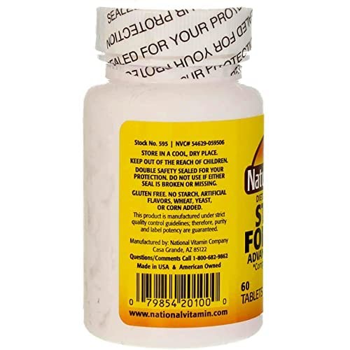 Nature’s Blend Stress Formula Vitamins 60 Tabs, 60 Count (Pack of 1)