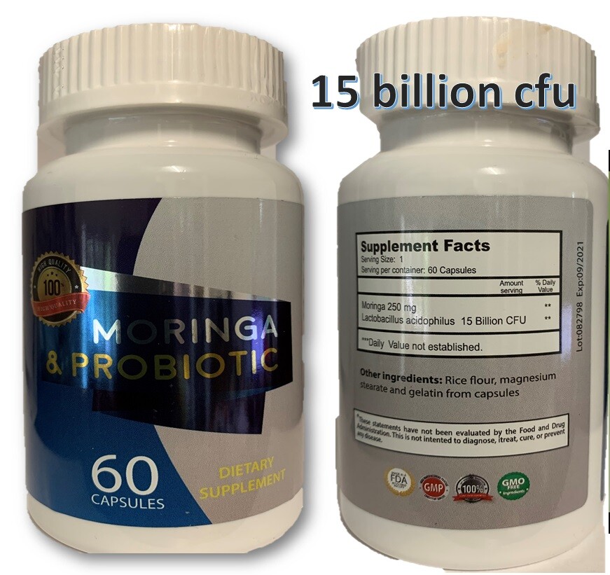 natural organic GOOD FLORA Probiotic Supplement – 7 Powerful Probiotic Strains 2