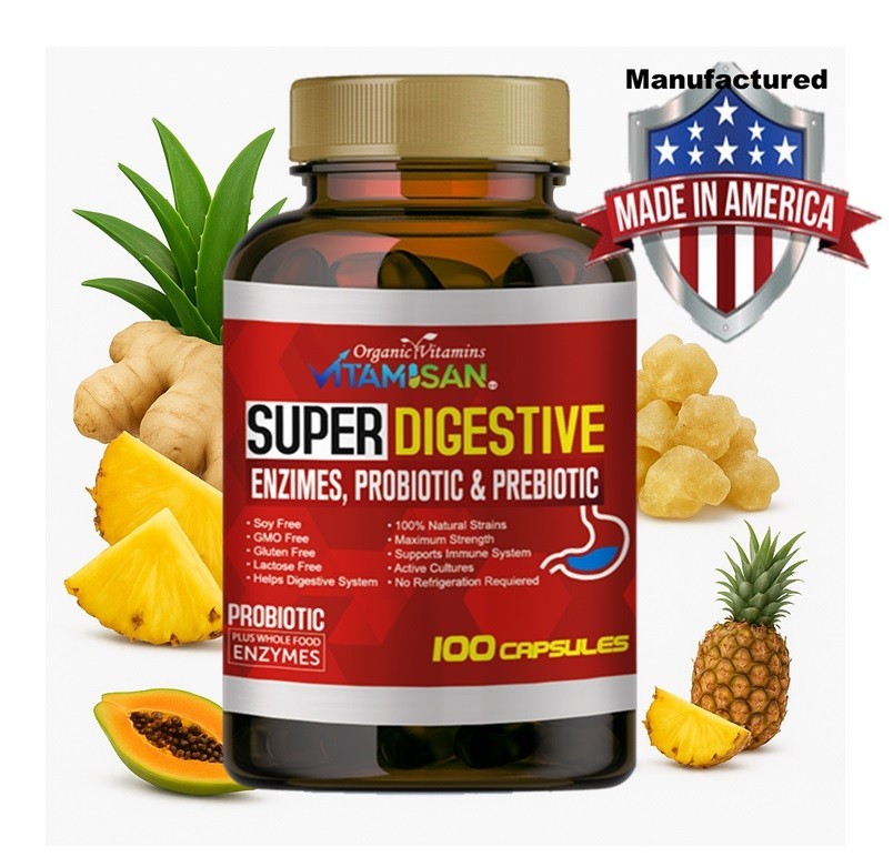 Brands Naturals vitamisan Probioticos balance digestivo intestinal 100% Natural