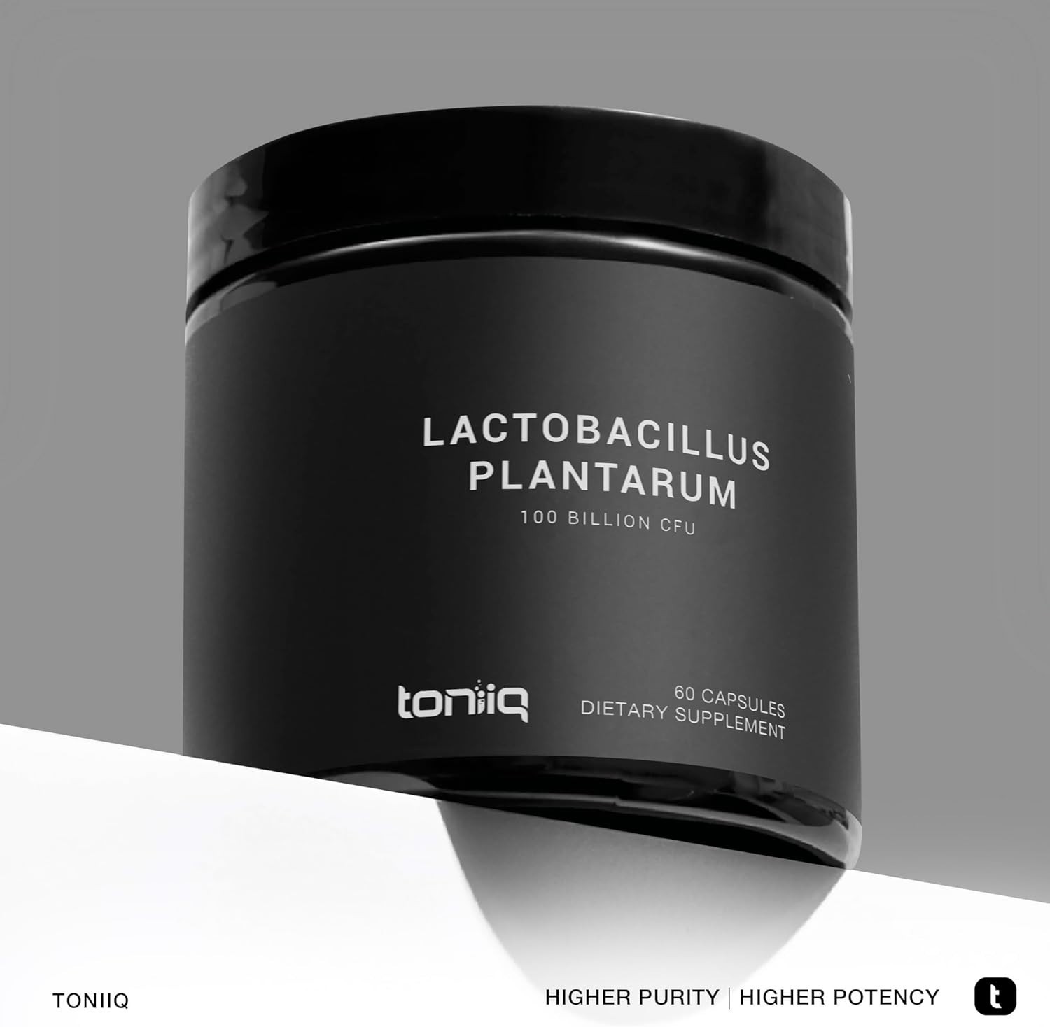 Toniiq Lactobacillus Plantarum – 100 Billion CFU High-Strength Single-Strain