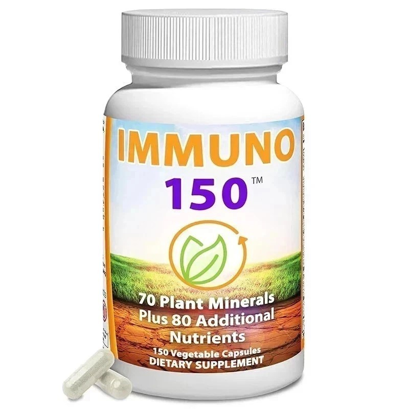 NEW Immuno 150, Immune Support Supplement, Packed with 70 Plant Minerals
