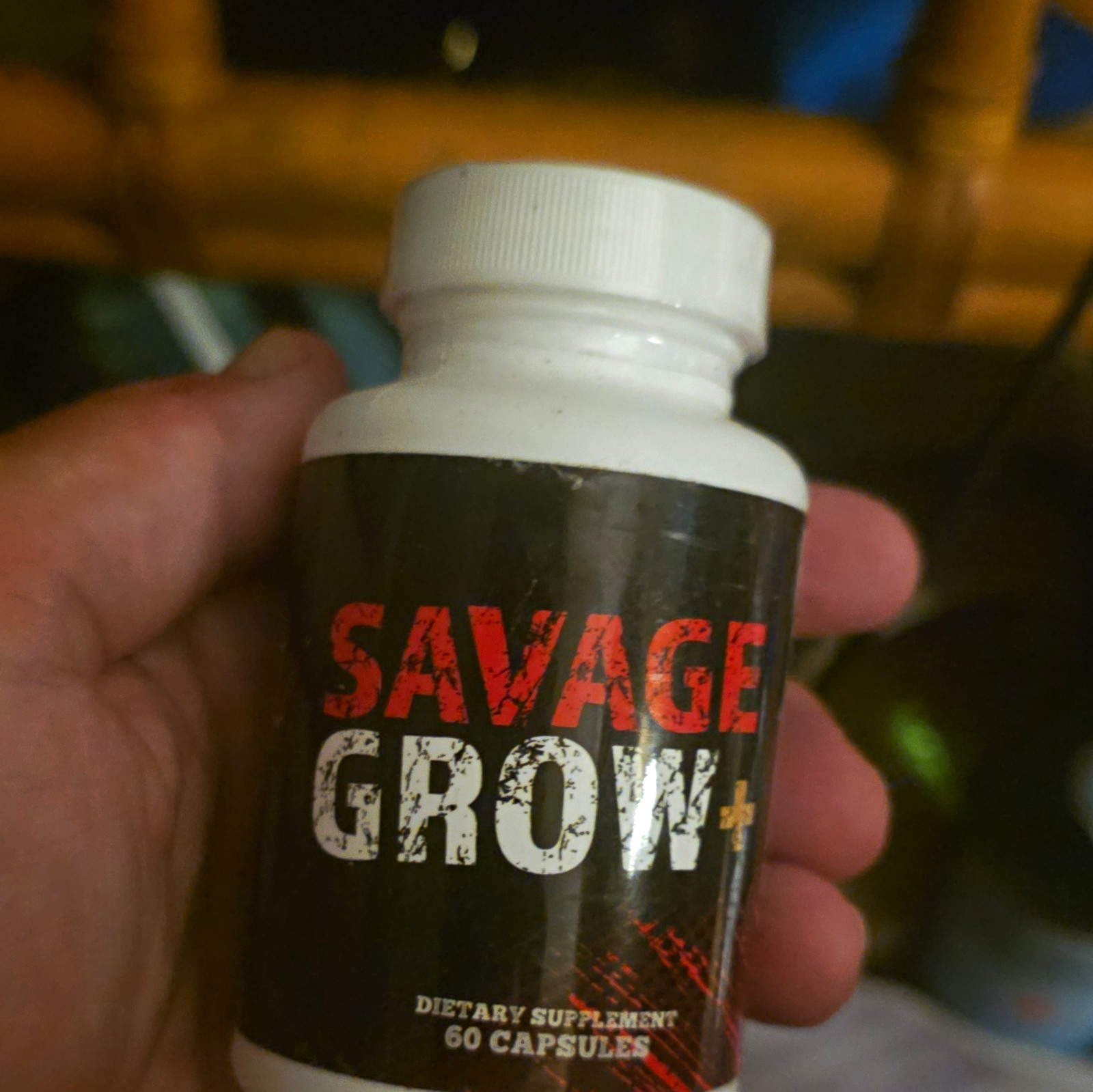 Savage Grow Grow+ Dietary Supplement Capsules – 60 Capsules (60 Pills)