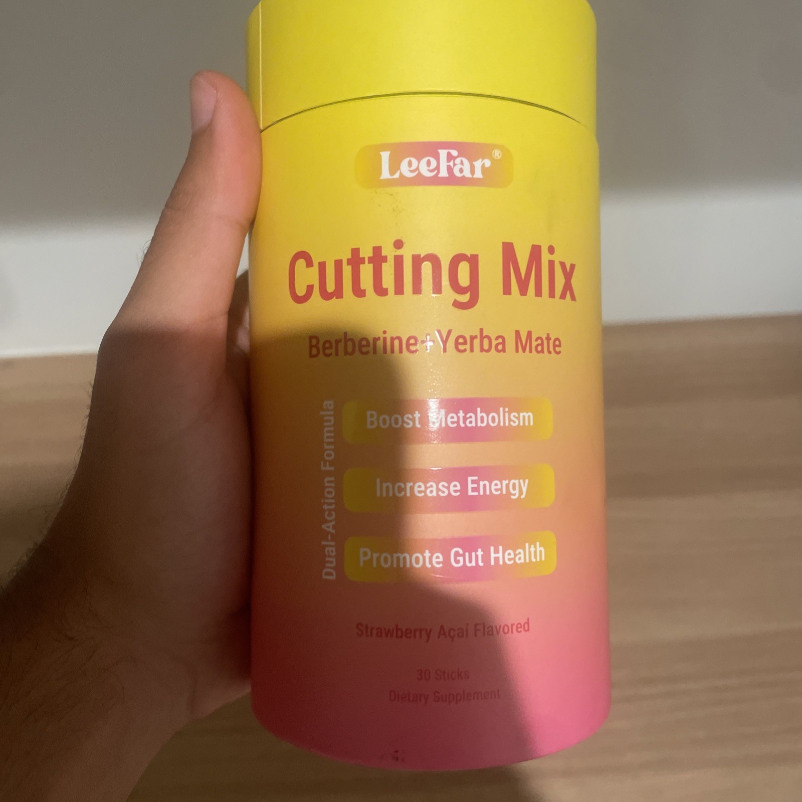 LeeFar Cutting Drink Mix – Berberine, Chromium, FOS, Yerba Mate