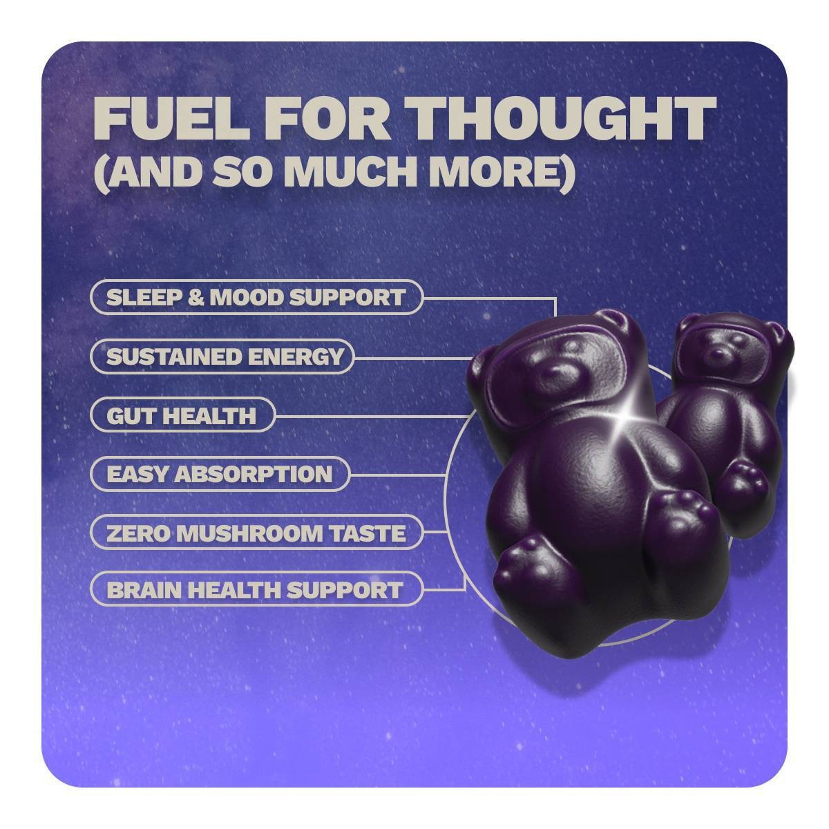 ütrops By Grüns Sugar-Free Functional Nootropics Gummies – 240g/12 Servings