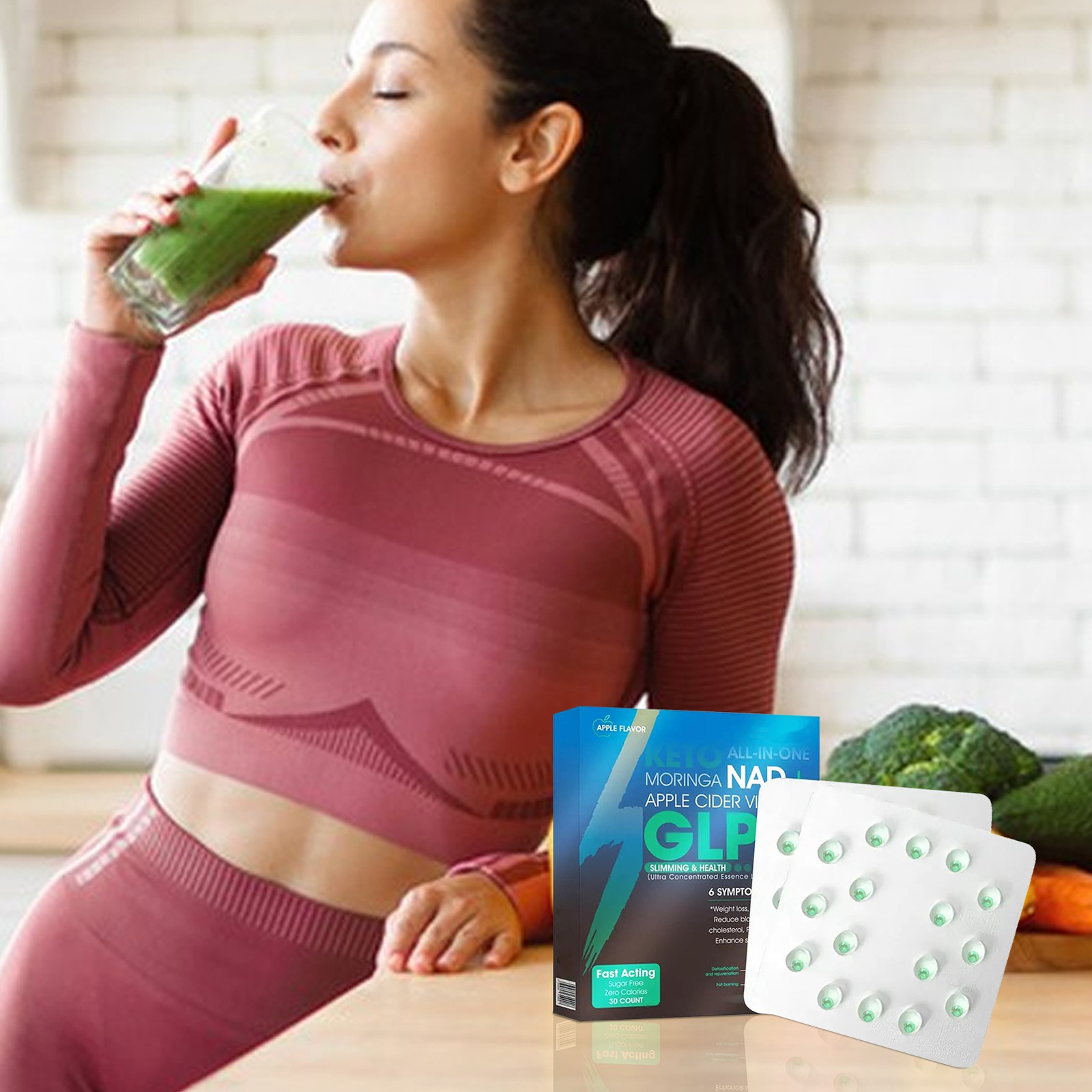 Gut Support Health PEAKA GL P – 1 Ultra Concentrated Liquid Pearls Fat Loss