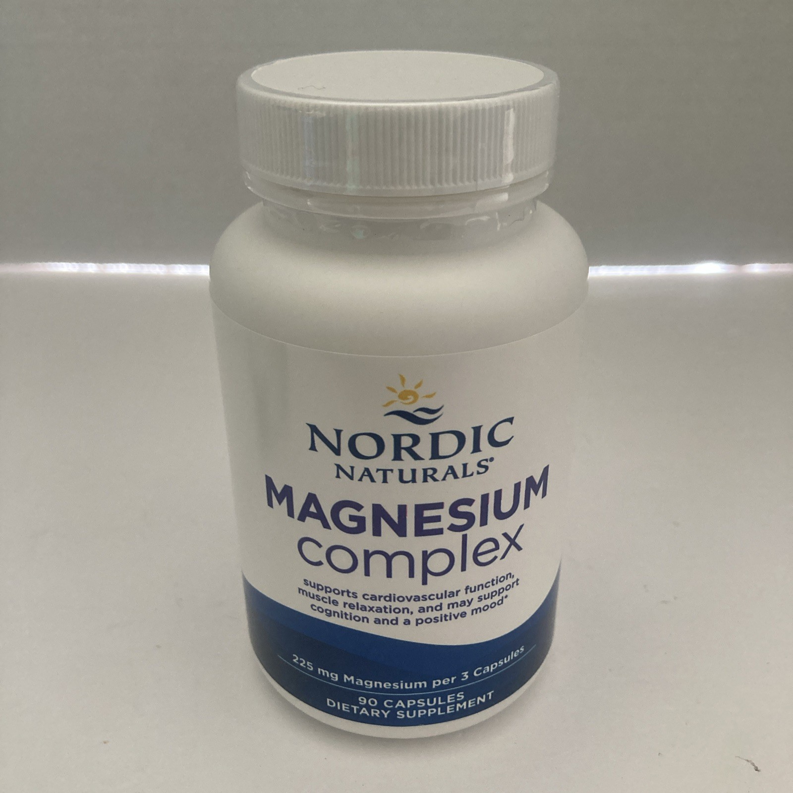 🌞 Nordic Naturals Magnesium Complex 90 Capsules, Exp 06/2027