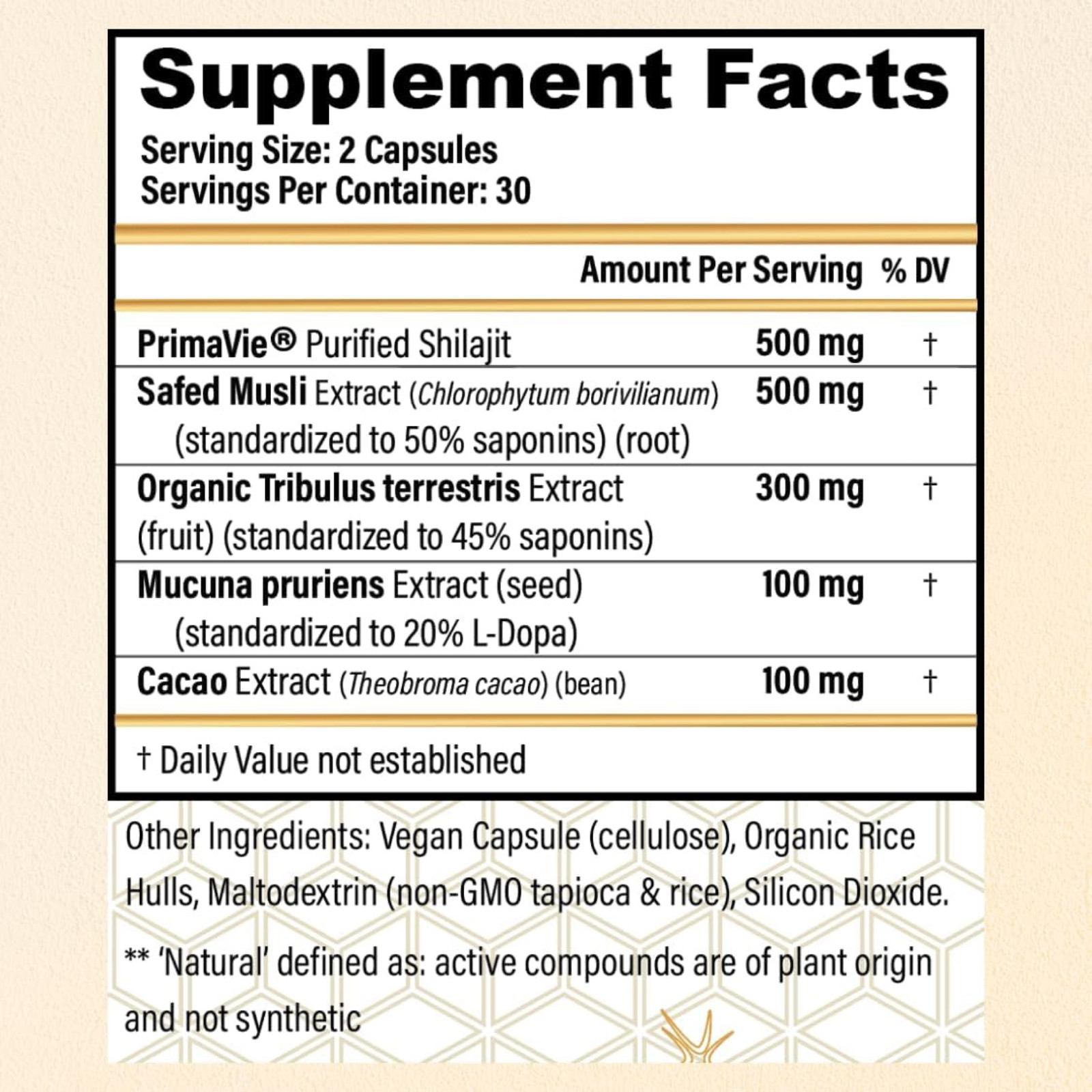 CHOQ Daily Men Supplement 60 Vegan Capsules New Sealed Clean Energy Stamina