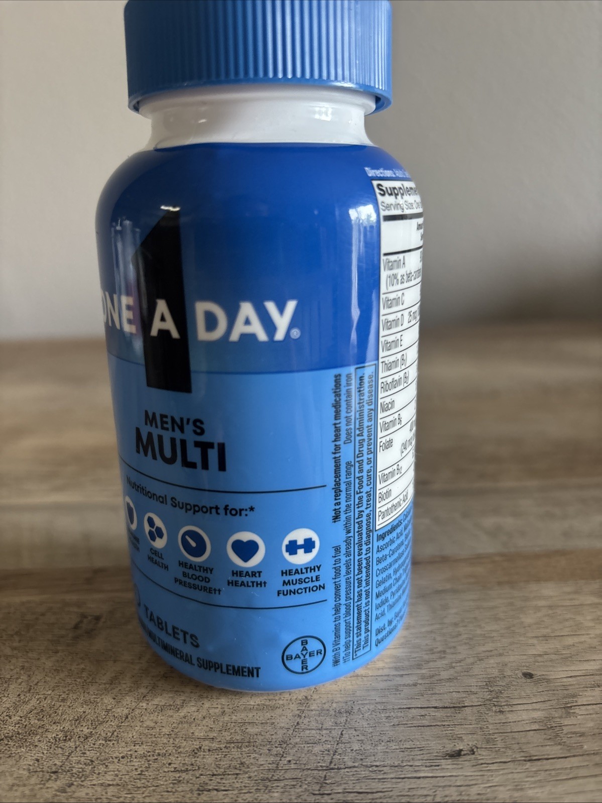 One A Day Men’s Complete Multi Vitamin Dietary Supplement – 200 Tablets