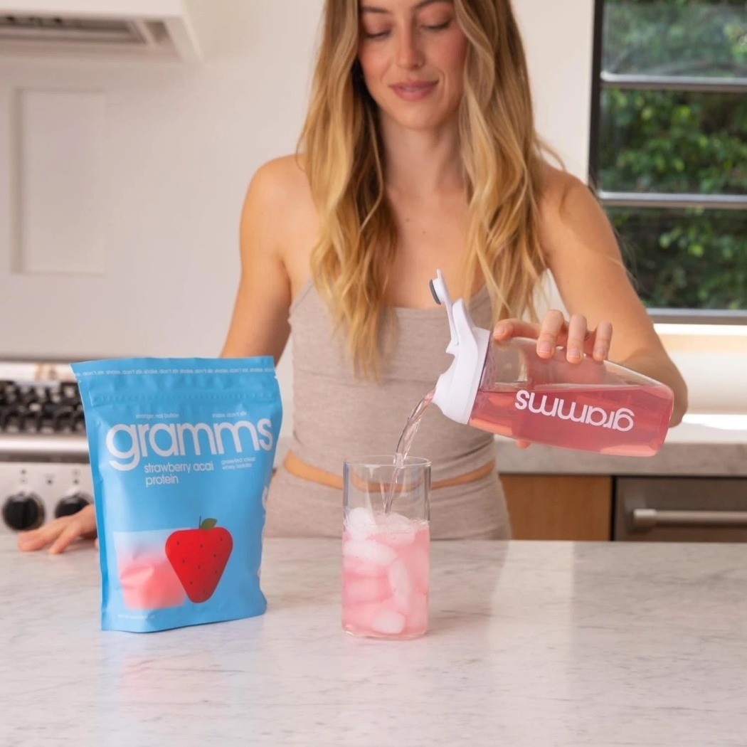 NEW GRAMMS Clear Protein Powder Whey Isolate 20g Protein Zero Sugar