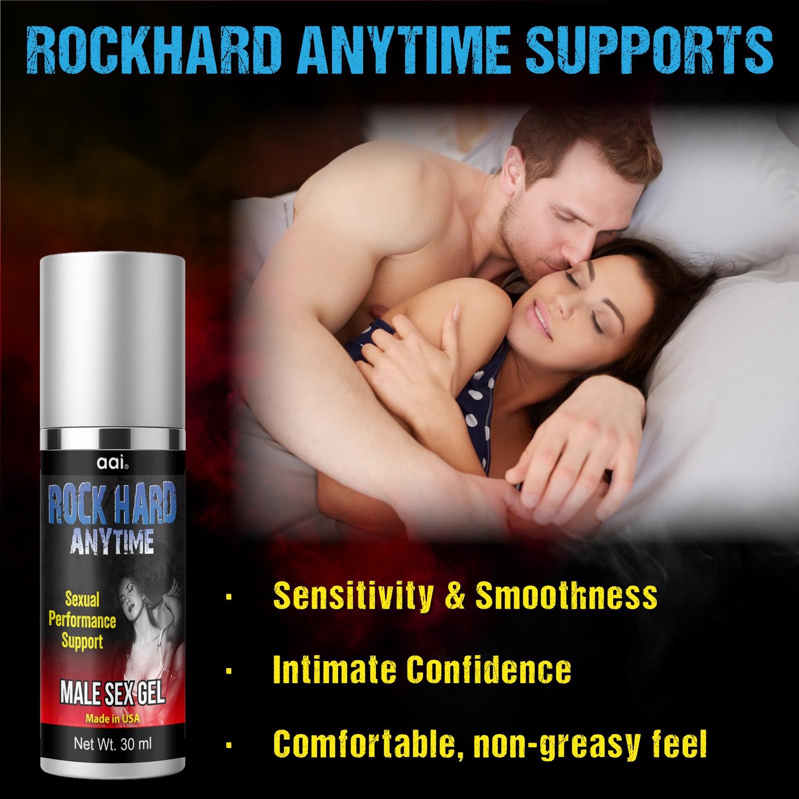 Male Enhancement Gel Delay Support Intimacy Care Cream Sex Delay For Men Arousal