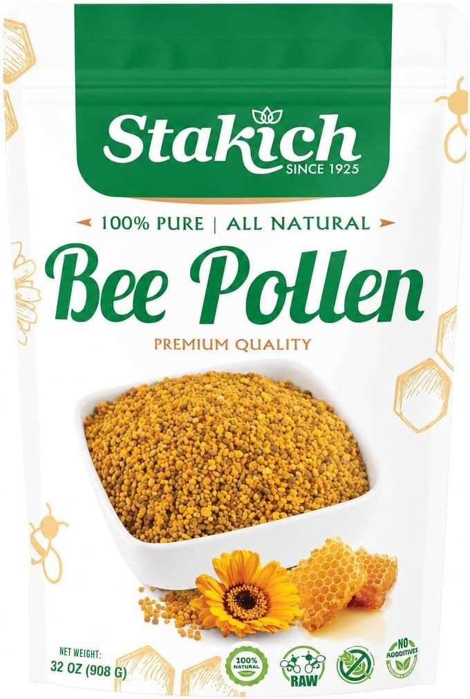 2 Pound Bee Pollen Granules – Natural Energy & Nutrient Powerhouse