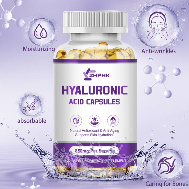 120-480PCS HYALURONIC ACID COLLAGEN TURMERIC FIRMING ACIDO NETTLE HIALURONICO