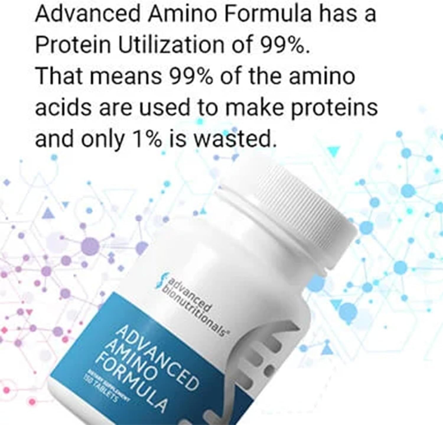 – Advanced Amino Formula Tablets, Amino Acid Supplement, Build Muscle, Post Work