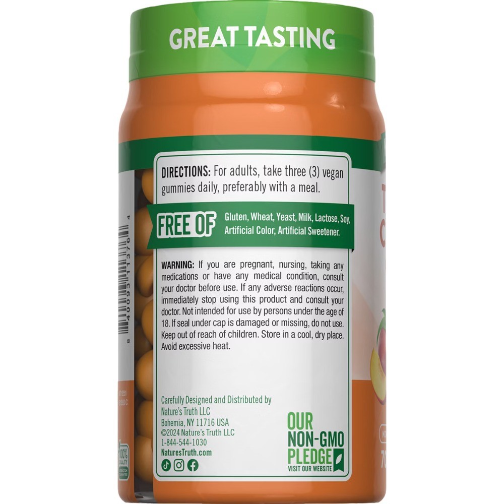 Turmeric & Ginger Vegan Gummies – 70ct: Dietary Supplements,