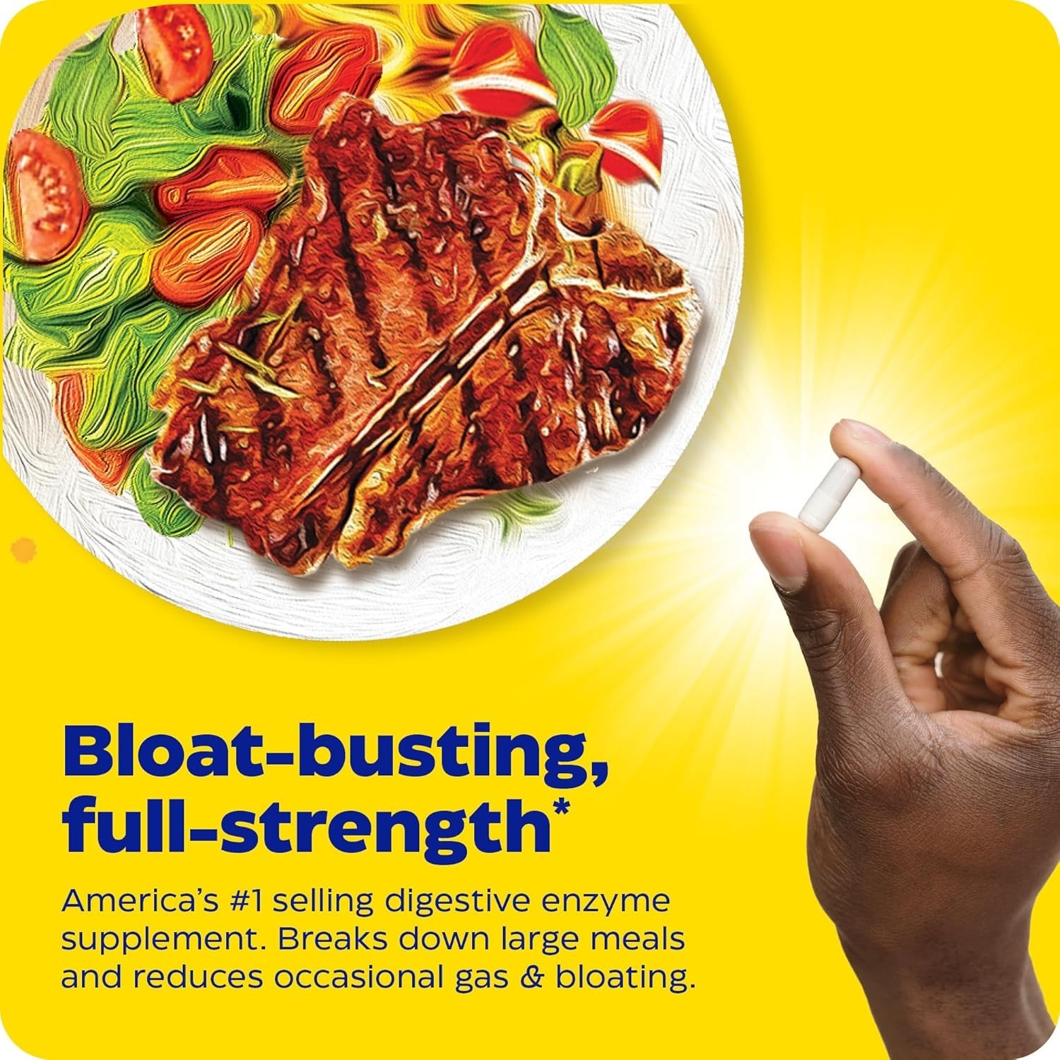 Instant Bloating Relief with Digest Gold + ATPro – 45 Digestive Capsules