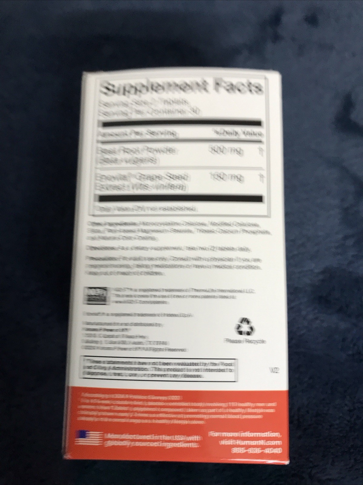 HumanN Super Beets Heart Tablets Smooth Coat 500mg Antioxidants 60 Count 04/2026