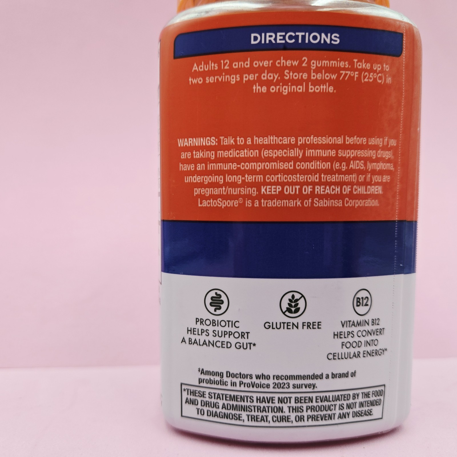 Align Probiotic BLOATING RELIEF Probiotic + Food Digestion 60 GUMMIES Strawberry