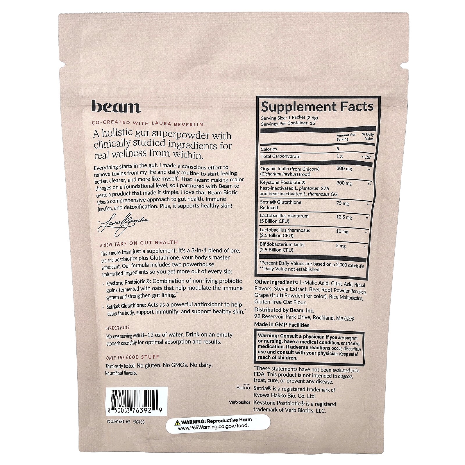 Biotic, Mixed Berry, 15 Stick Packs, 0.09 oz (2.6 g) Each