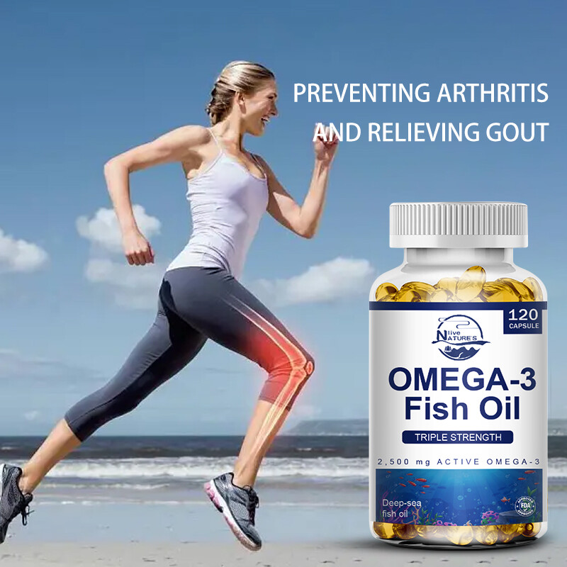 Omega 3 Fish Oil 240 Capsules 3x Strength 2500mg EPA & DHA, Highest Potency NEW