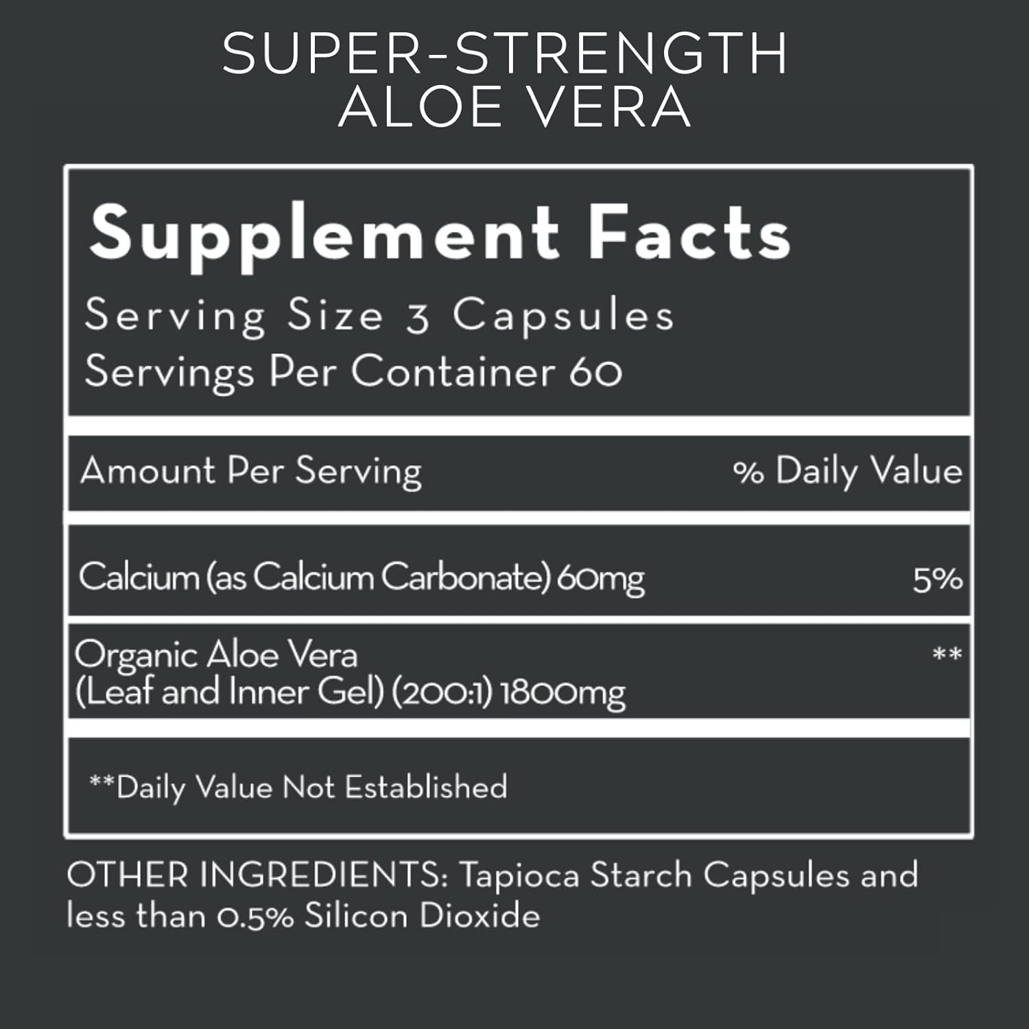 Desert Harvest Super Strength Aloe Vera – 180 Capsules | BRAND NEW