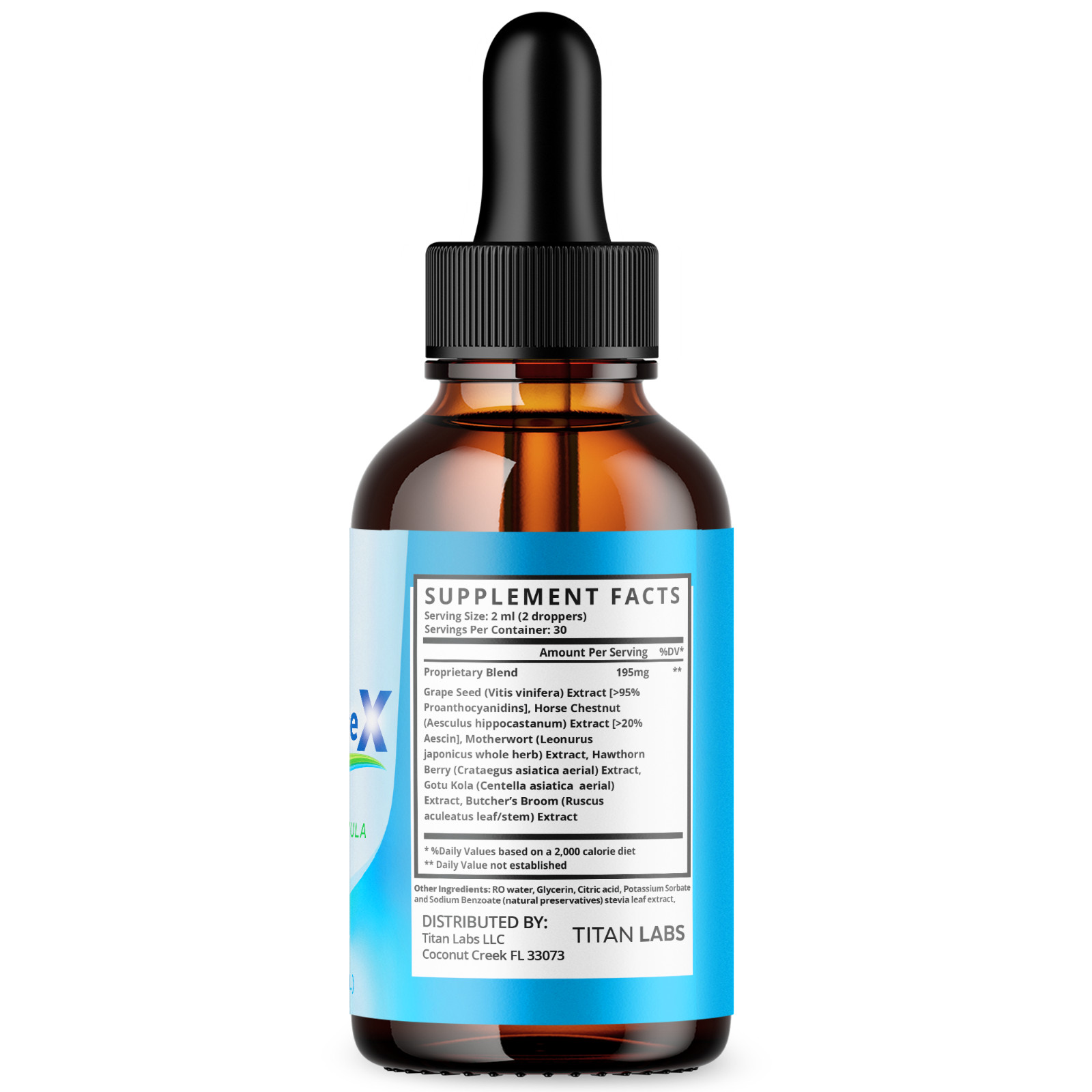 (5 Pack) BreathEaseX Drops Advanced Lungs Support Breath EaseX 150 Servings