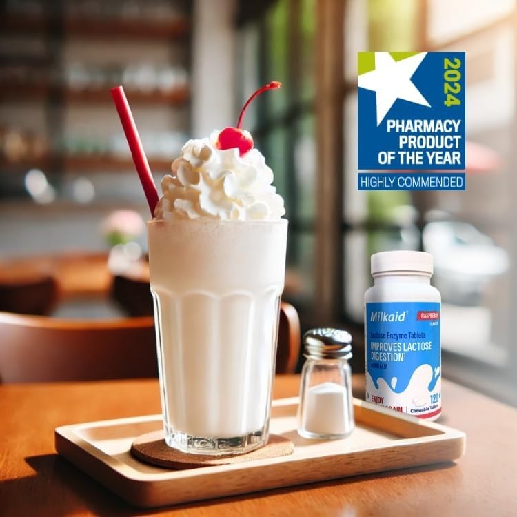 Fast-Acting Raspberry Chewables for Lactose Intolerance Relief