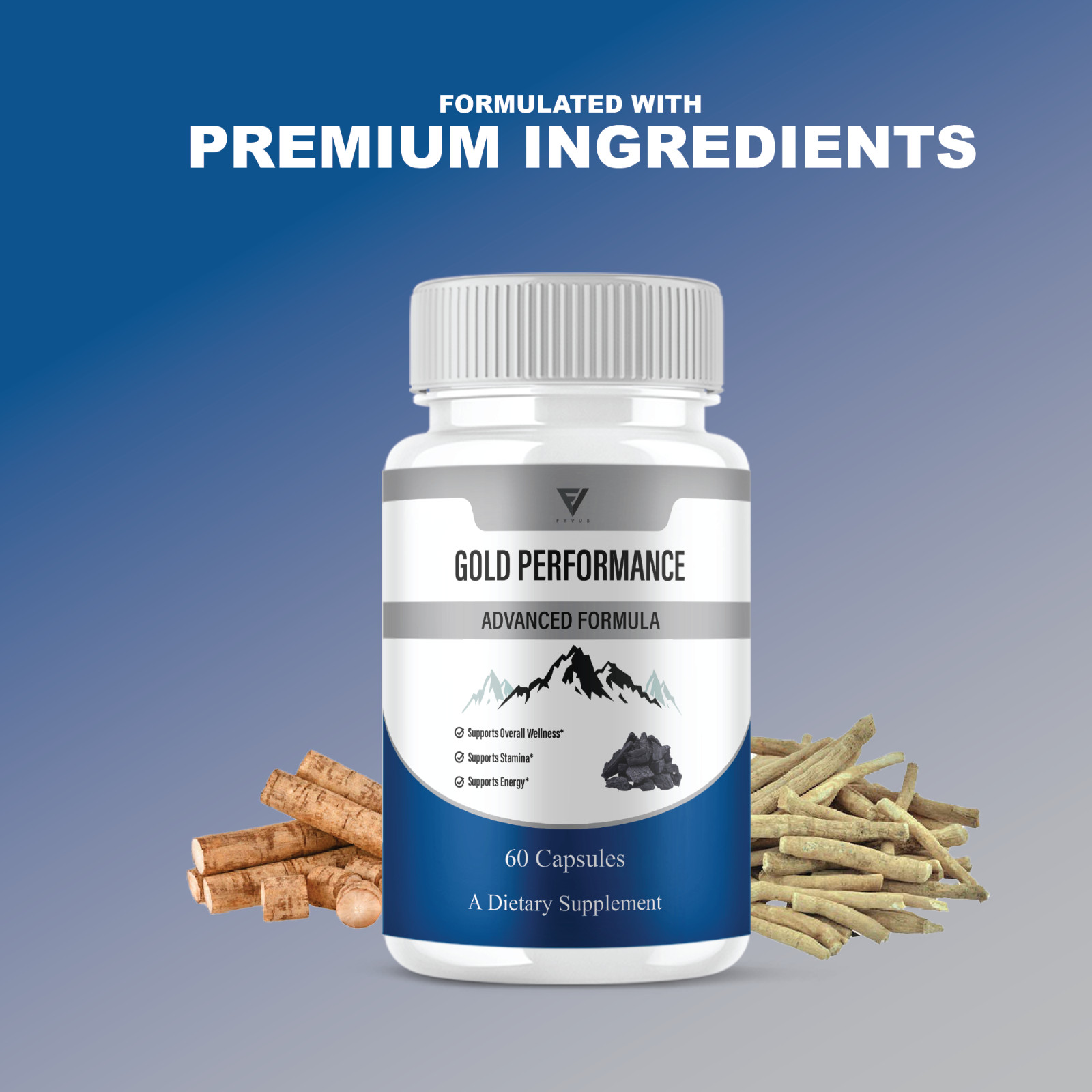 Gold Performance Capsules, GoldPerformance Daily Formula (60 Capsules)