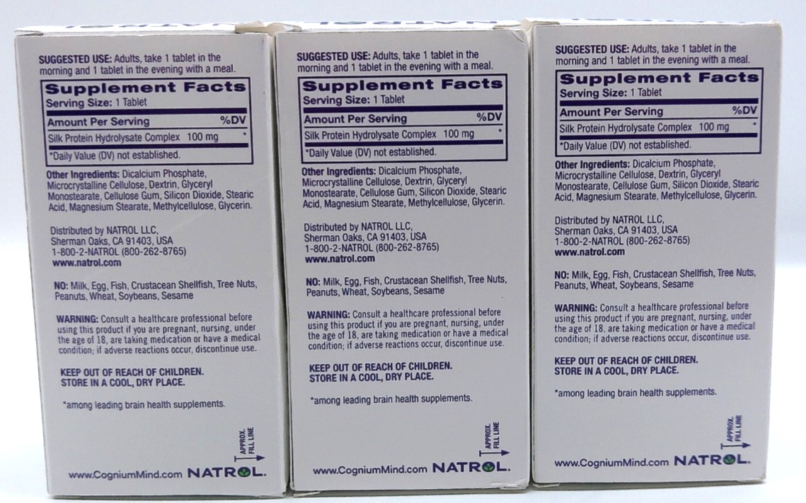 3PK- Natrol, 180 Total Tablets, Exp. 12/26 & Better