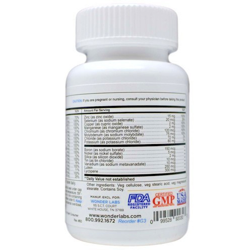 WonderLabs Multi-Vita-Min Multi-Vitamin 30 Tablets 02/2028 EXP – New Lot of 3