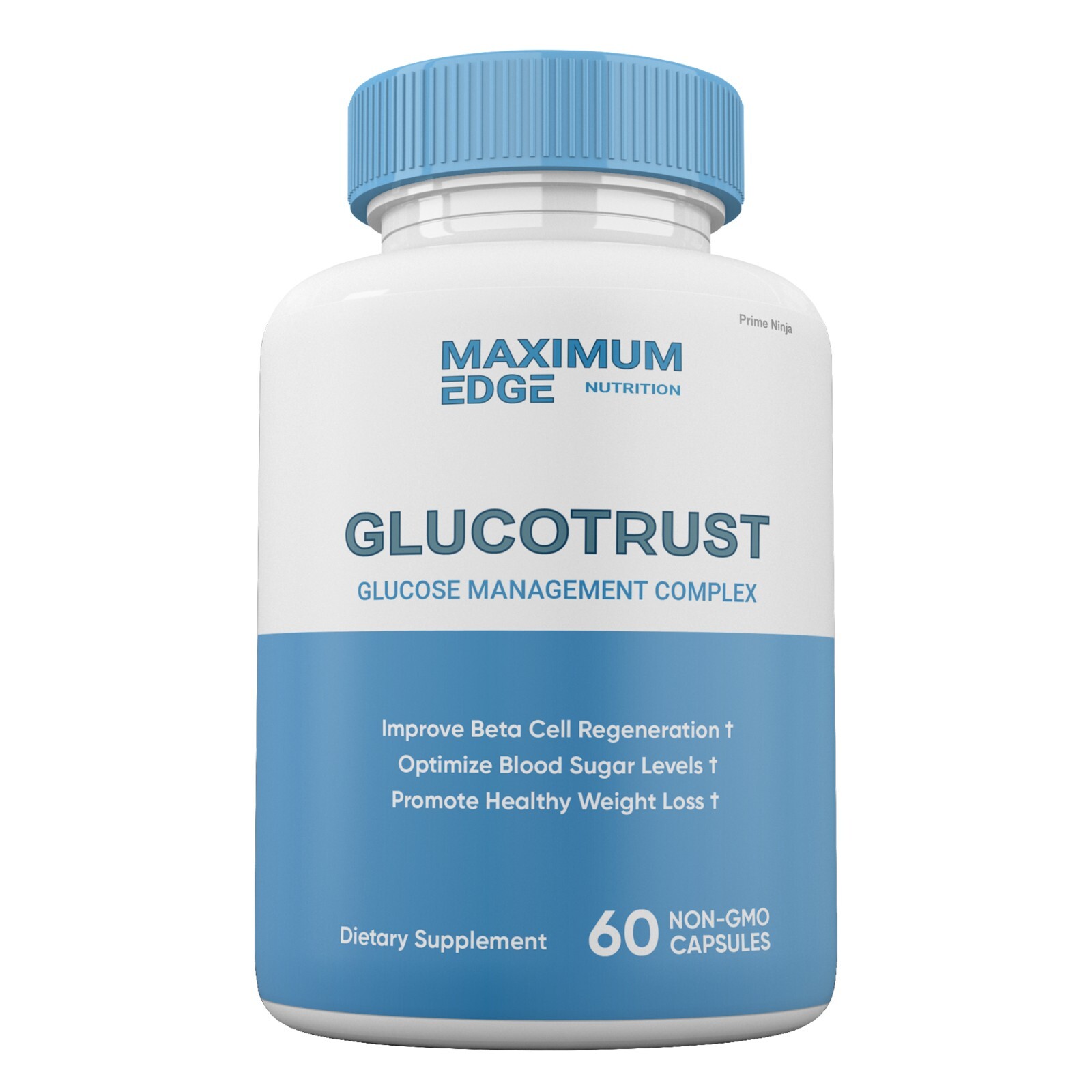 GLUCOTRUST Capsules, Glucotrust Blood Sugar Supplement Maximum Edge Formula (3)
