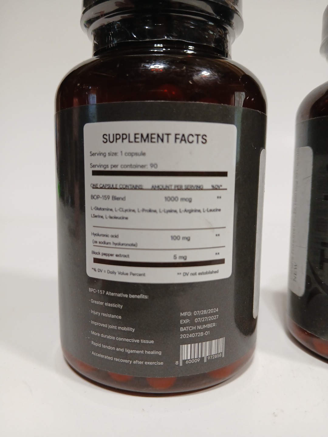 Body PC-159 Hyaluronic Acid Sunflower Lecithin, Joint, Muscle And Gut Health
