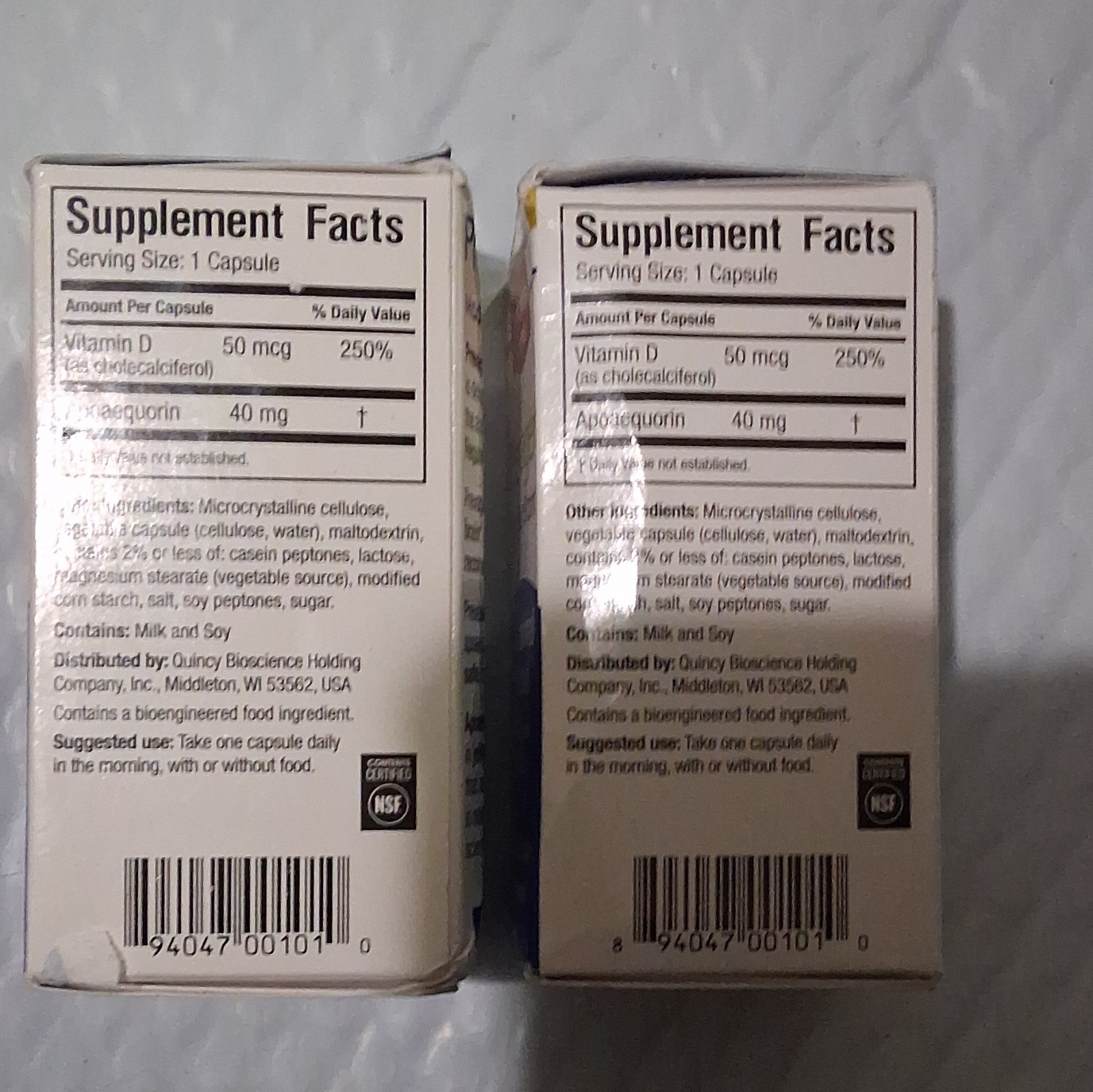 PREVAGEN PROFESSIONAL FORMULA 40mg 30 CAPs Each 2 bottles 60 Capsules Total