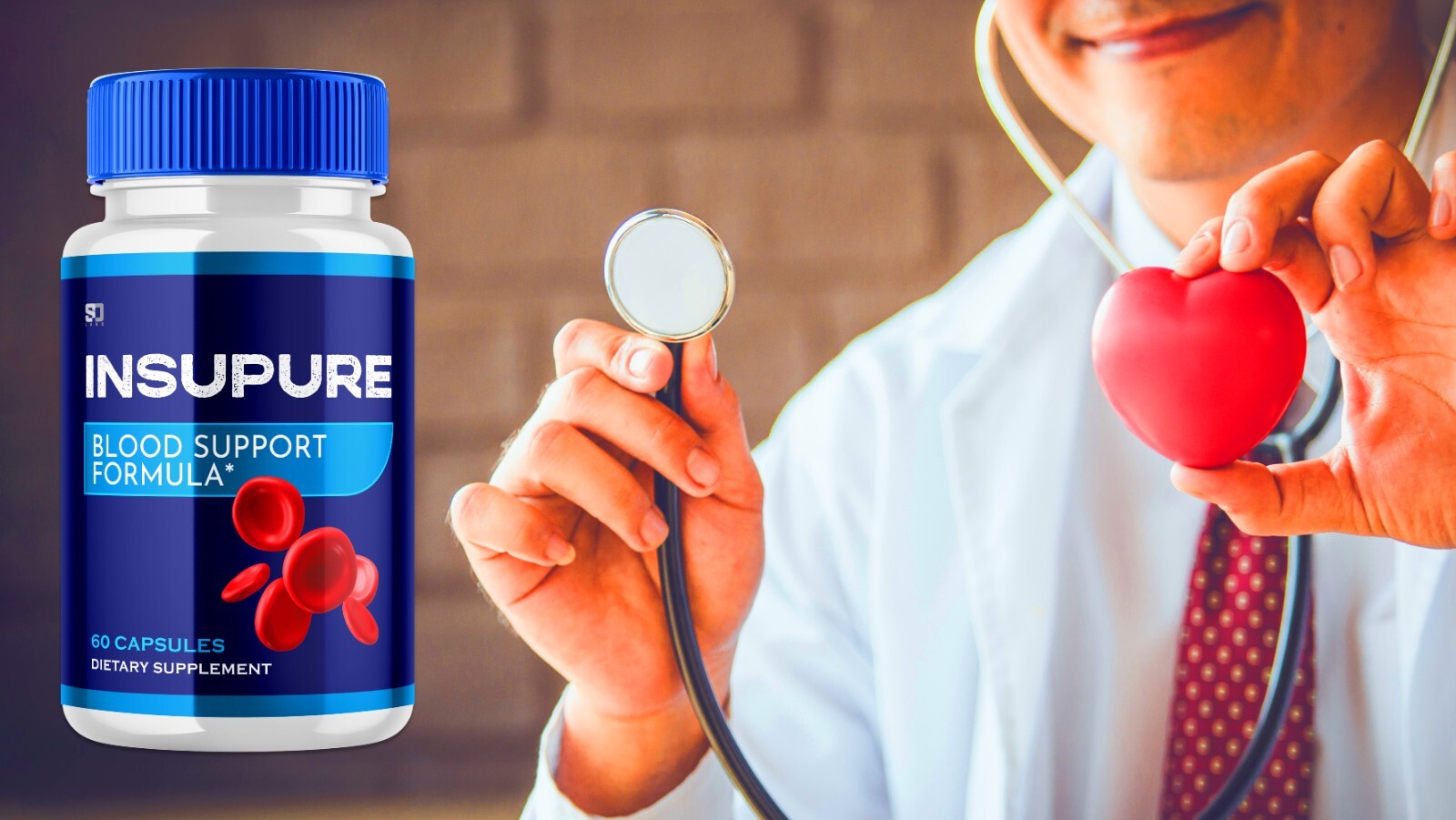 (3 Pack) Insupure Pills – Insupure Blood Sugar Health Support Formula – 180 Caps