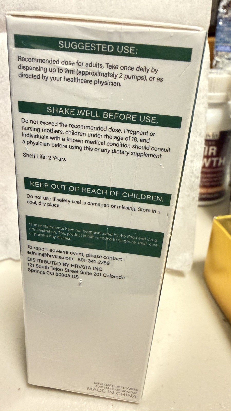 Soursop Multivitamin Liquid Drops, Bitters 2 Fl Oz (Pack of 1)