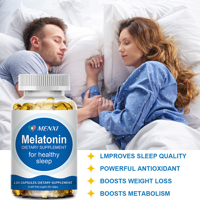 Sleep Support Capsules 10mg Dietary Supplement Sleep Aid 10/60/120ct Deep Sleep