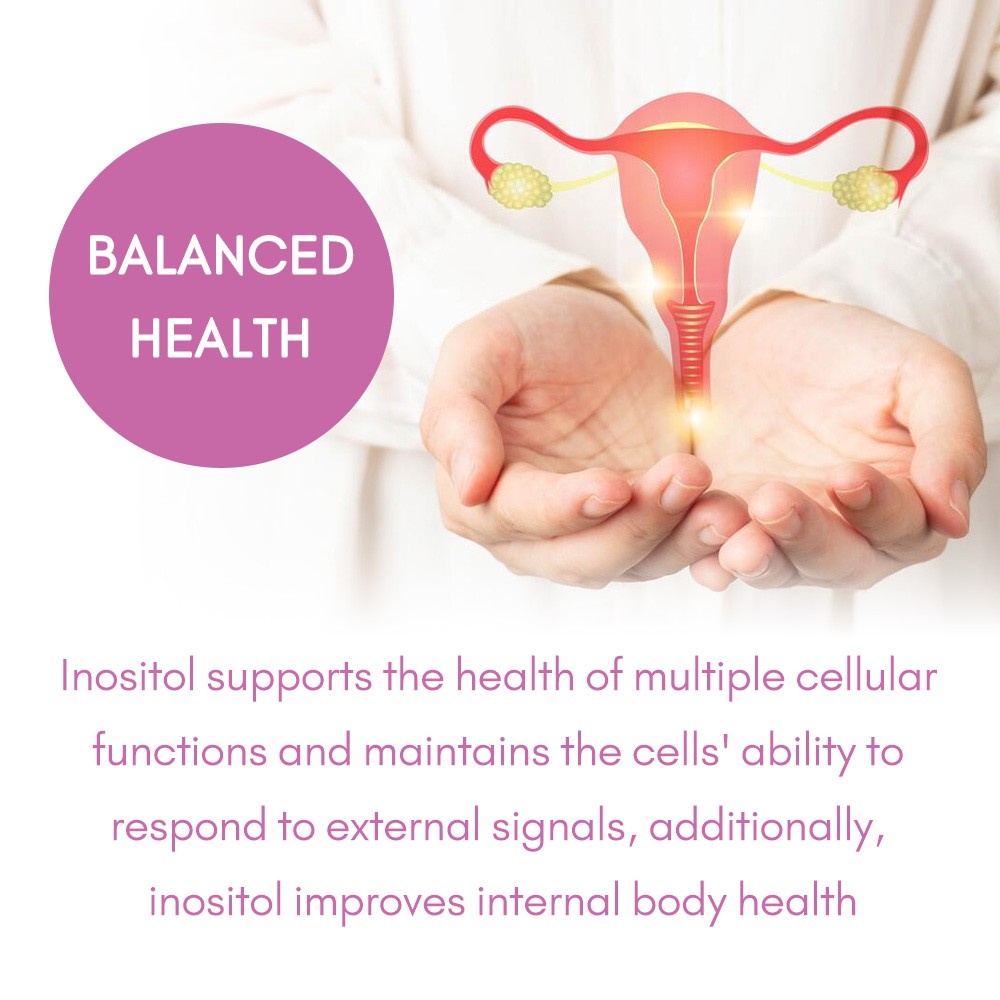Myo Inositol & D-Chiro Inositol for Women 2050mg, 30/60/120 Capsules
