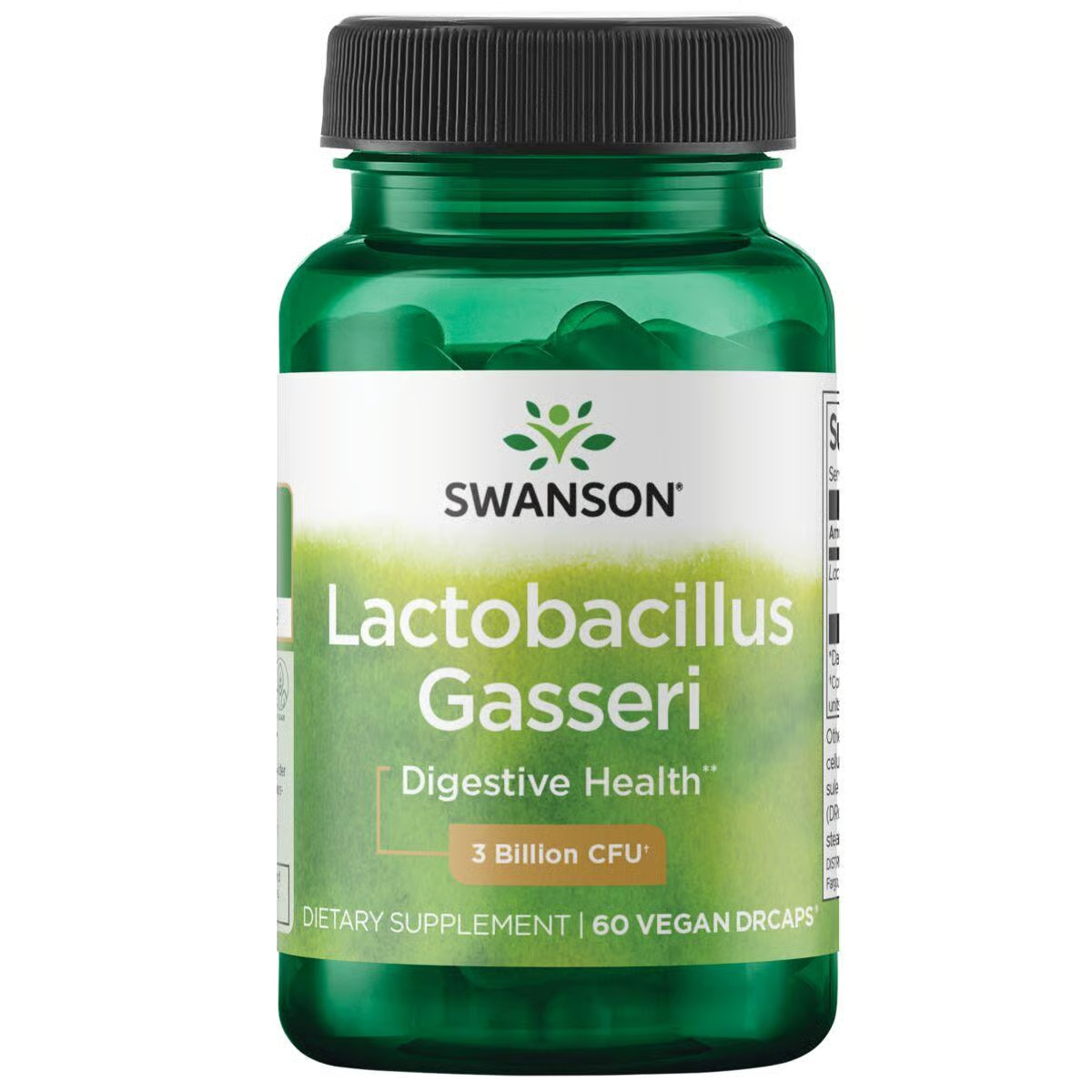Swanson Lactobacillus Gasseri Probiotic Supplement – 3 Billion CFU (60 Veg Caps)