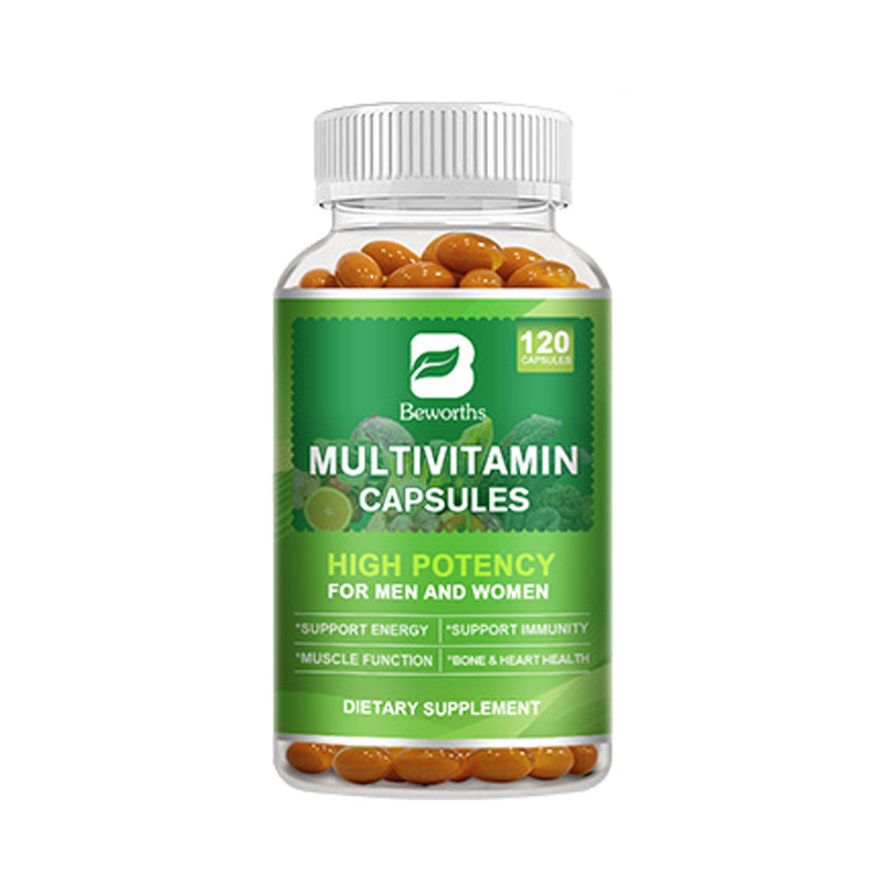 Multivitamin Capsules Highest Potency Daily Vitamins & Minerals Supplement