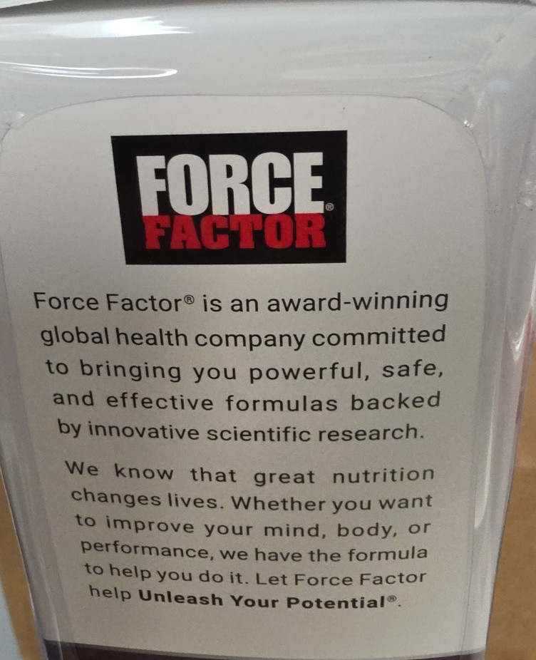 Force Factor Ultra Berberine Maximum Strength/60 vegetable capsules