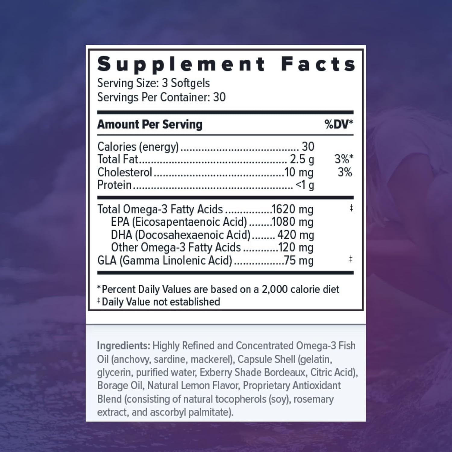 Relief Plus Formula for Dry Eyes 90 ct. 30 Day Supply Omega 3 Supplemen Dry Eyes