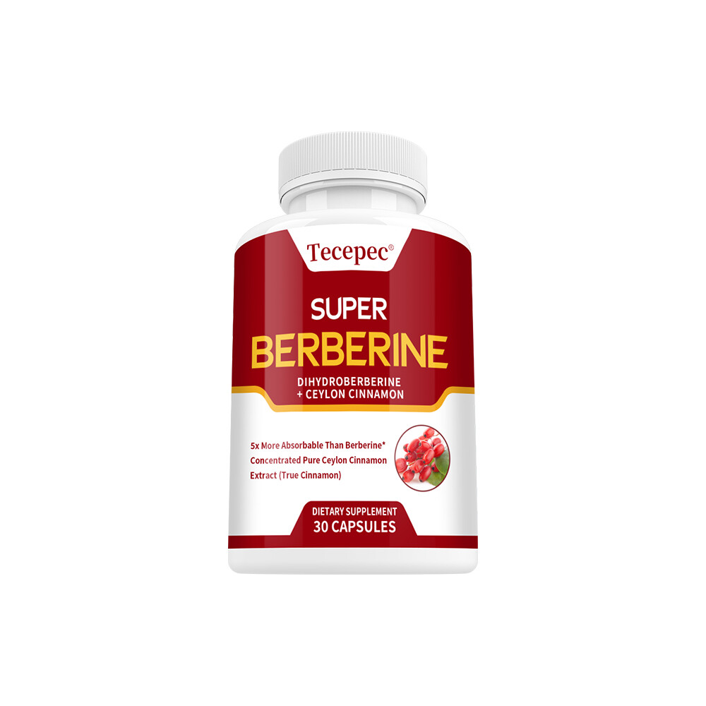 Super Berberine Ceylon Cinnamon Dihydroberberine, 4250 Mg 30/60/120Capsules