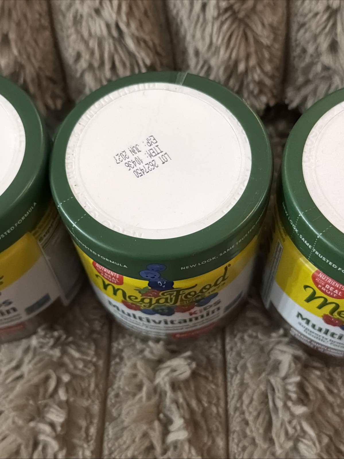 MegaFood Kids Multivitamin 60 Count Each – Lot Of 3 – 06/2027 – Berrylicious