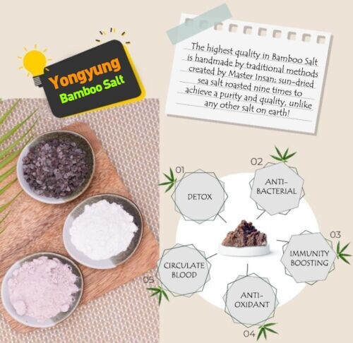 Dohae White Yongyung Bamboo Salt 130g (Powder)