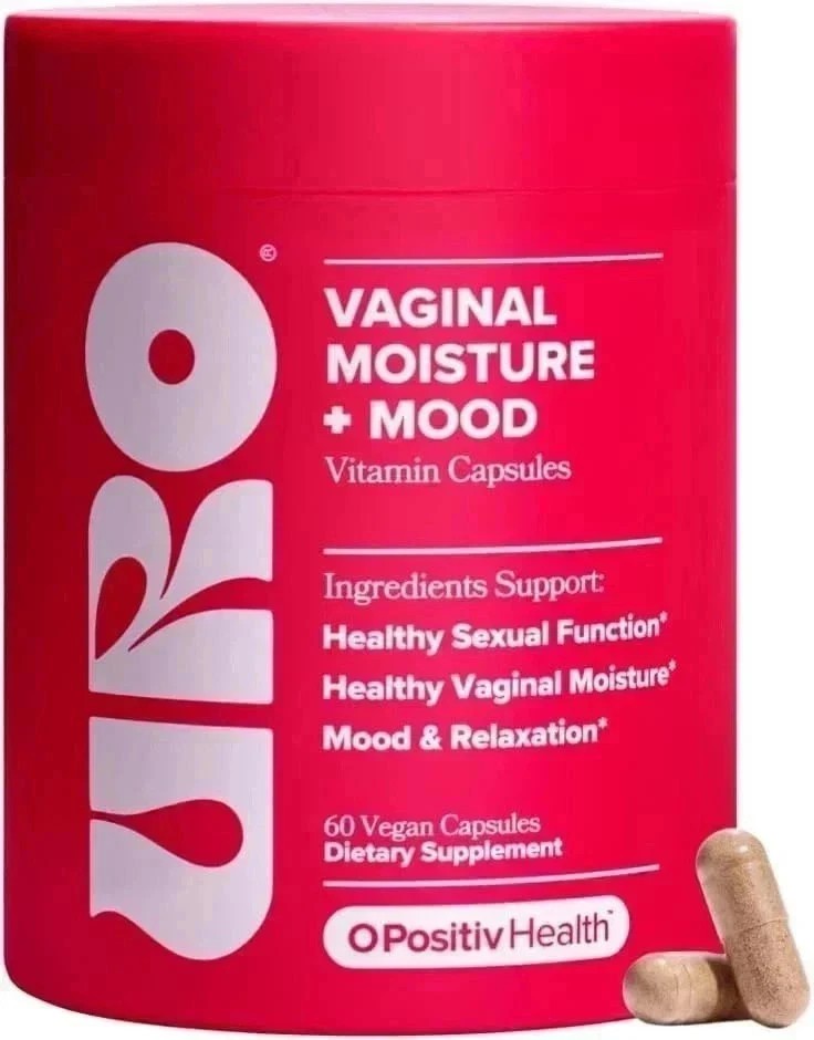 URO Vaginal Moisture Mood Supplement Support Vaginal Moisture For Women Wellness