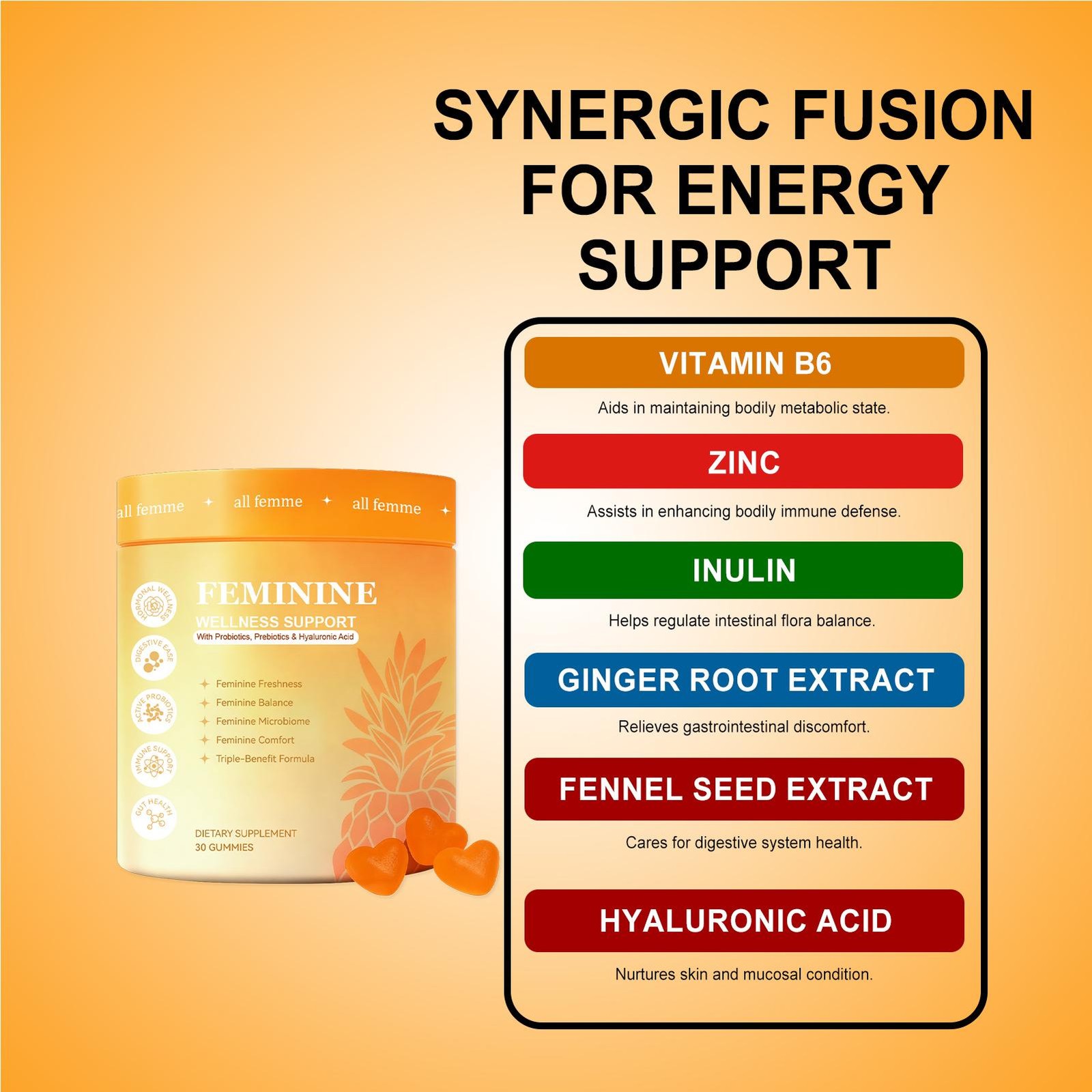 Flora Plus Gummies, Advanced Vaginal Support, Vaginal Health Gummies, Ph Balance