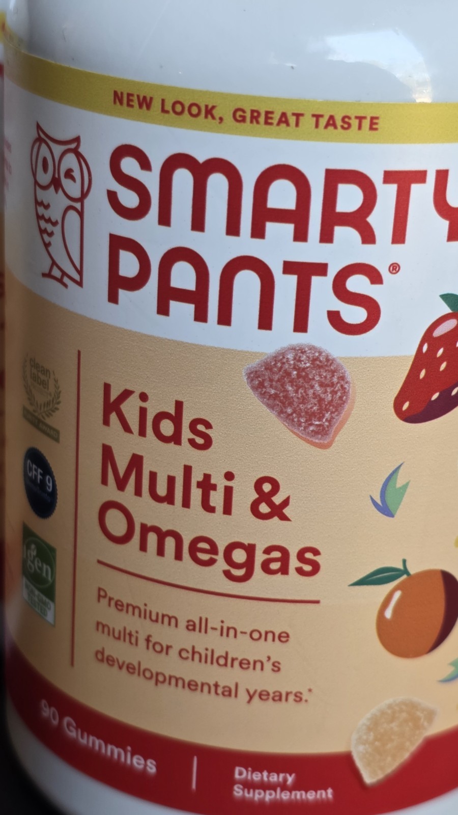 3 Pack Original SmartyPants Kids Multi & Omegas Dietary Supplement Made in USA