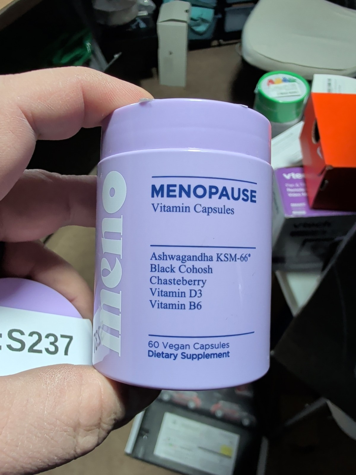O Positiv MENO Menopause Vitamin Capsules 60ct Vegan Supplement EXP: 3/28