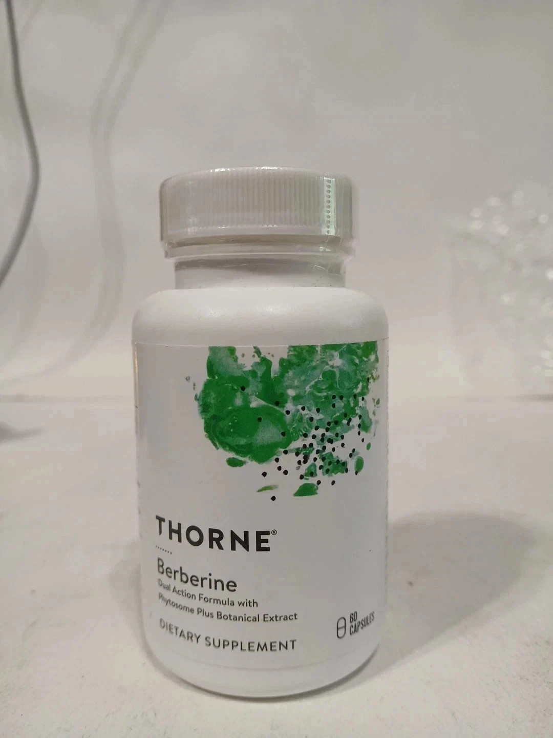 Thorne, Berberine, 1,000 mg per serving, 60 Capsules.pack of 1
