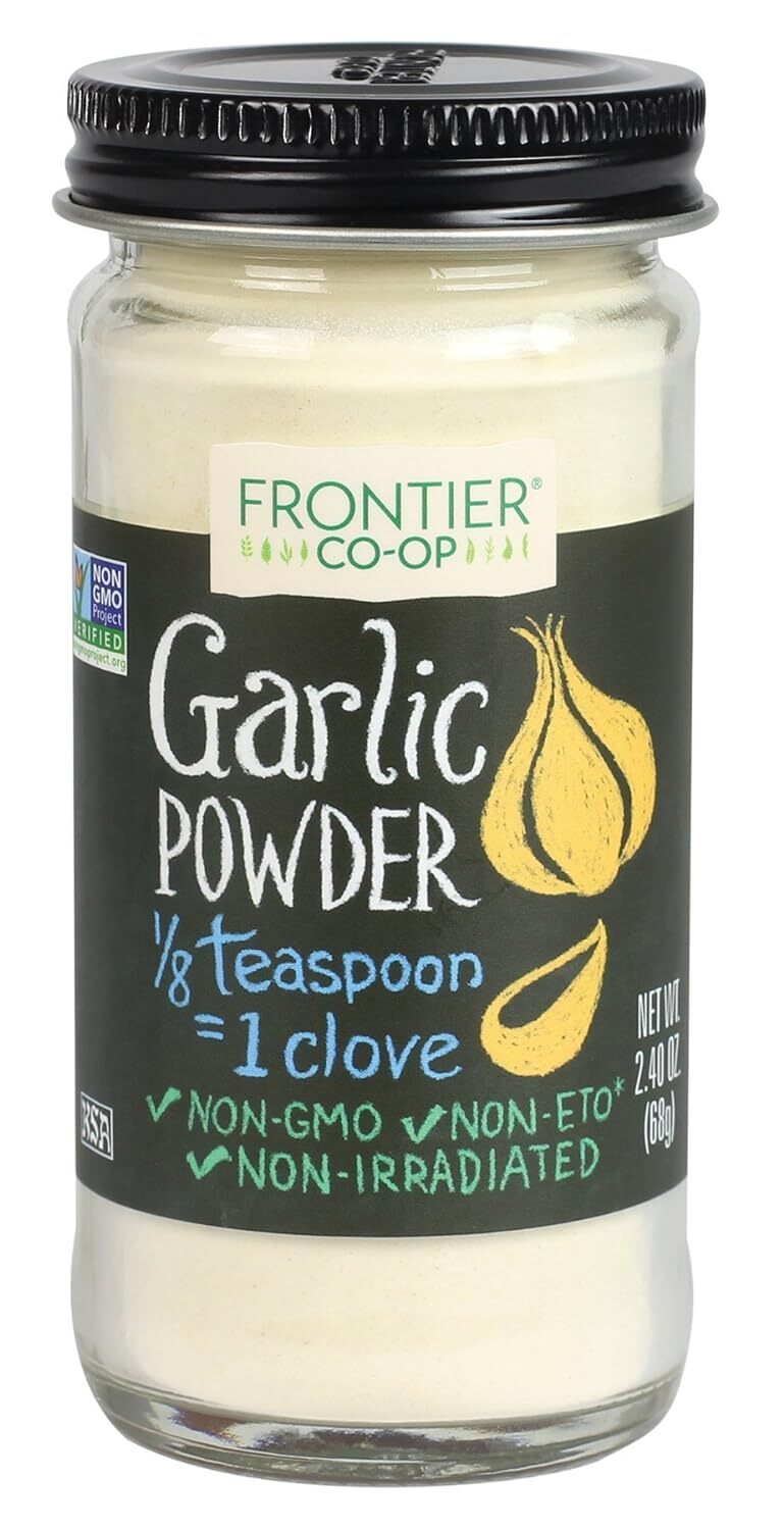 Frontier Nat Prod Co-Op Garlic Powder 1 Each 2.4 Oz