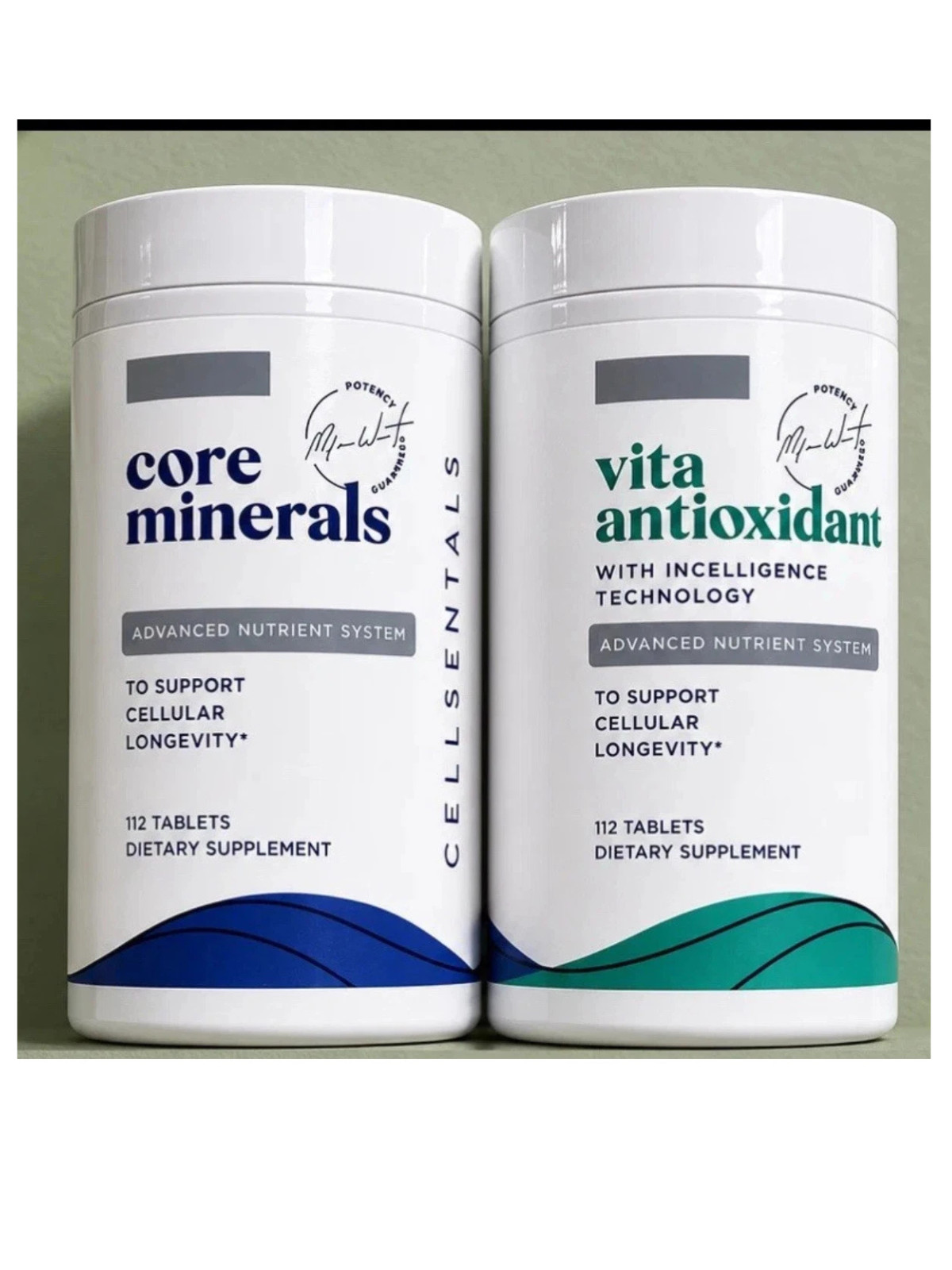Usana Cellsentials Vita Antioxidat + Core Minerals Latest Formula Exp 12/28